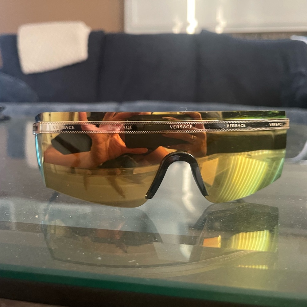 Versace Gold Sunglasses